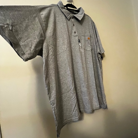 Carhartt 3XL Mens Force Cotton Delmont Pocket Polo - Picture 2 of 6